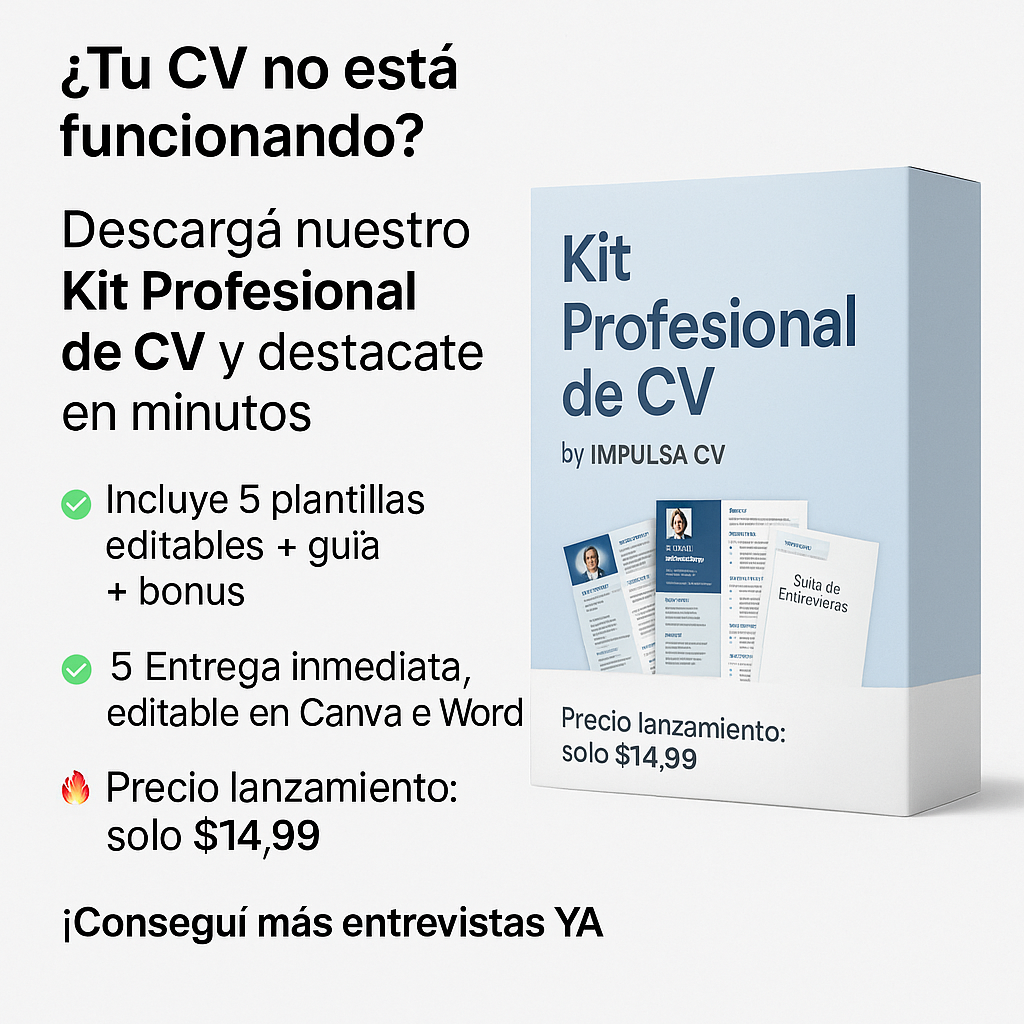 Kit Profesional de CV – by Impulsa CV